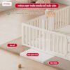 Quây cũi nhựa Pakey Babyhome NC02 + ngôi nhà