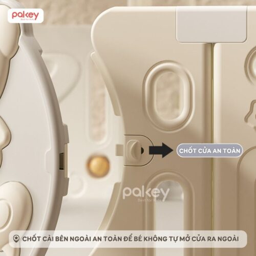 Bộ quây cũi nhựa Pakey Phi Hành Gia QN08