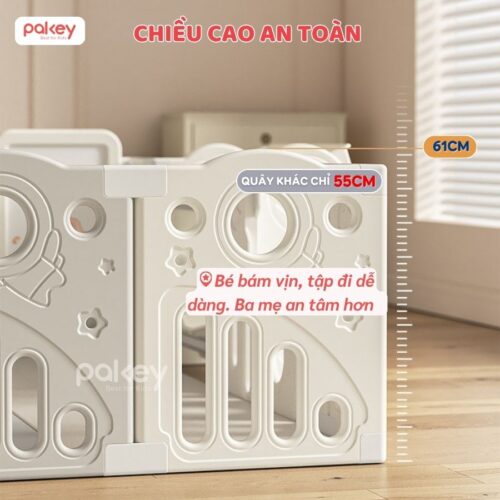 Bộ quây nhựa Pakey Phi Hành gia QN09