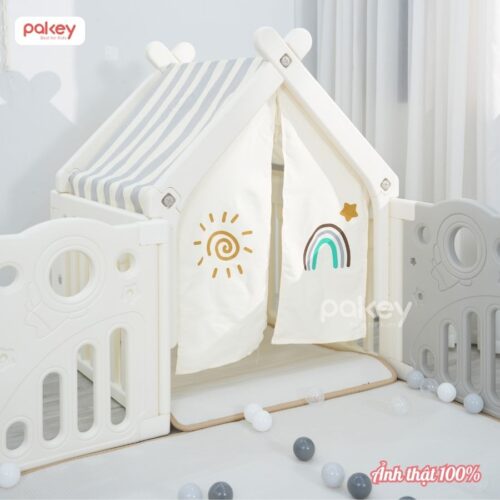 Quây cũi nhựa Pakey Phi Hành Gia kèm lều (QN06,QN07) 17 Quây cũi nhựa Pakey Phi Hành Gia kèm lều