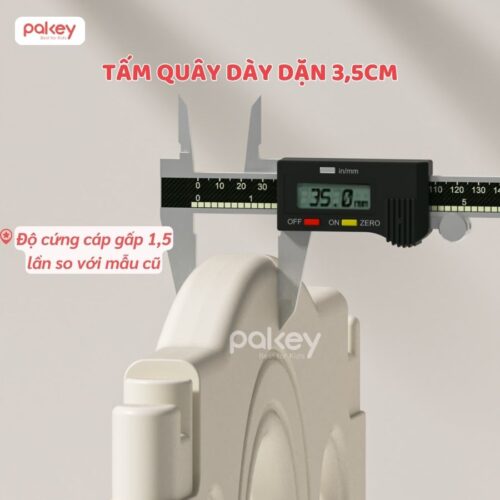 Bộ quây cũi kèm cầu trượt xích đu Pakey Phi Hành Gia QN03