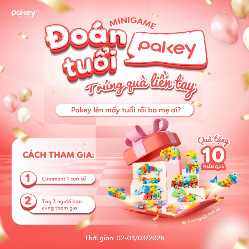 sinh nhật Pakey 6 tuổi