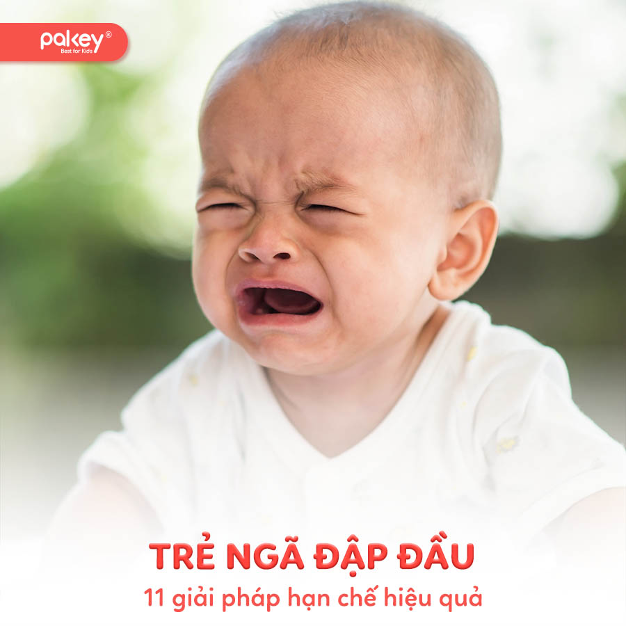 11 giải pháp hạn chế trẻ ngã đập đầu hiệu quả