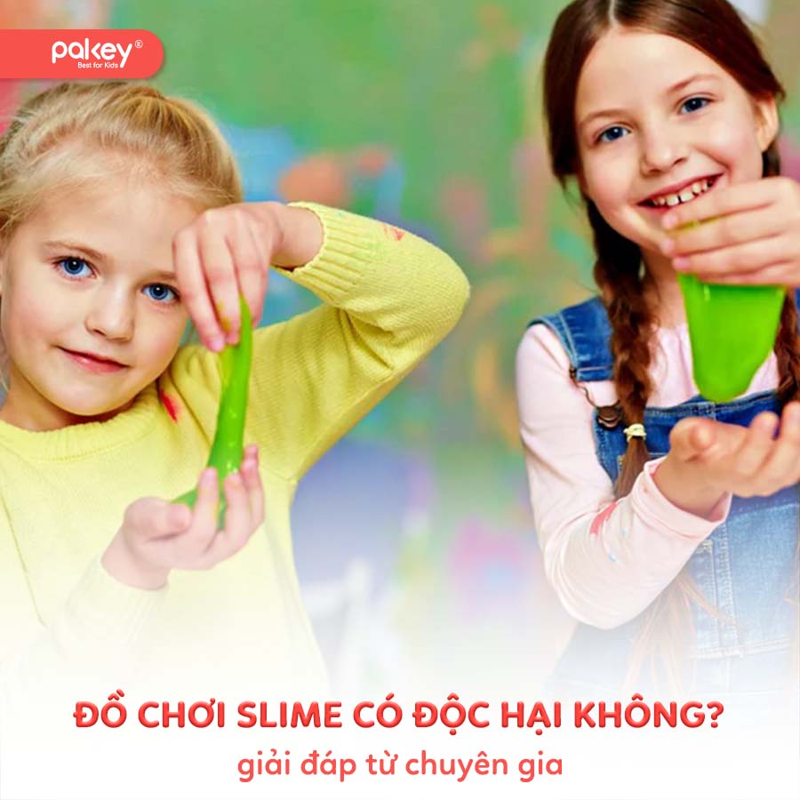 [Giải đáp từ chuyên gia] Đồ chơi slime có độc hại không?