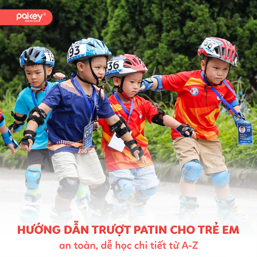 Hướng dẫn trượt patin cho trẻ em an toàn, dễ học chi tiết từ A-Z