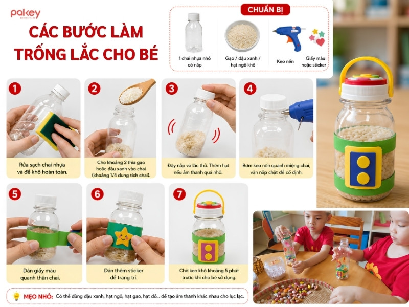 Hướng dẫn 10 ý tưởng tái chế chai nhựa thành đồ chơi tại nhà