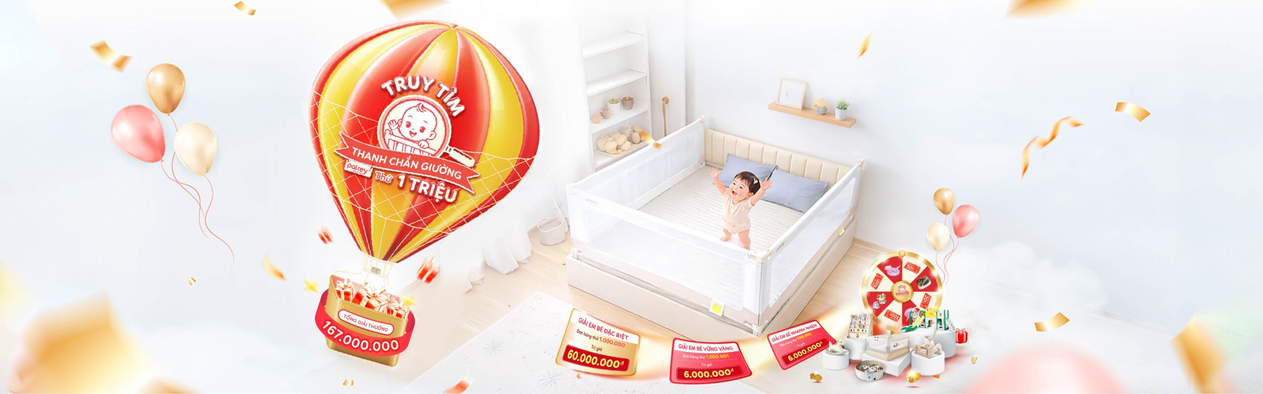 Truy tìm em bé thanh chắn giường thứ 1 triệu