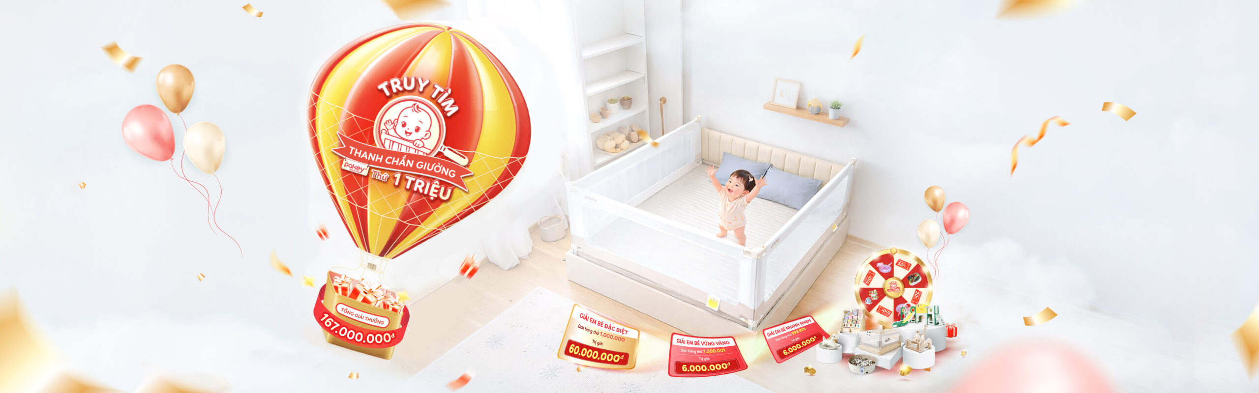 Truy tìm em bé thanh chắn giường thứ 1 triệu