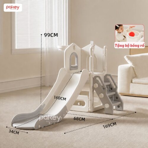Cầu trượt Pakey Lovely Bear SS01