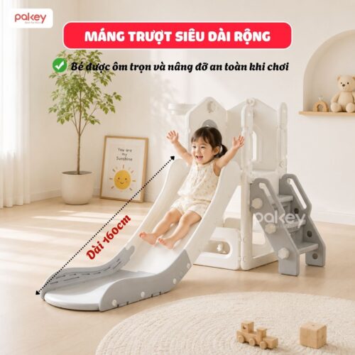 Cầu trượt Pakey Lovely Bear SS01