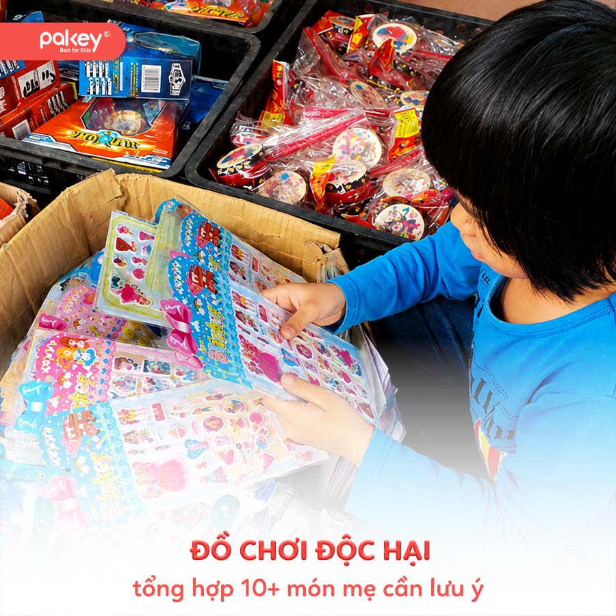 Tổng hợp 10+ món đồ chơi độc hại mẹ cần lưu ý