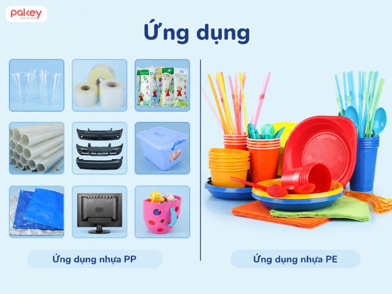 So sánh nhựa PP và nhựa PE, nên ưu tiên sử dụng loại nào?