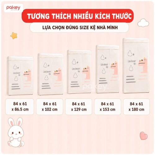 Phụ kiện chốt kẹp và vải bọc quây nhựa Pakey Babyhome NC02 14 Phụ kiện quây cũi nhựa Pakey Babyhome NC02