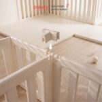 Phụ kiện chốt kẹp và vải bọc quây nhựa Pakey Babyhome NC02