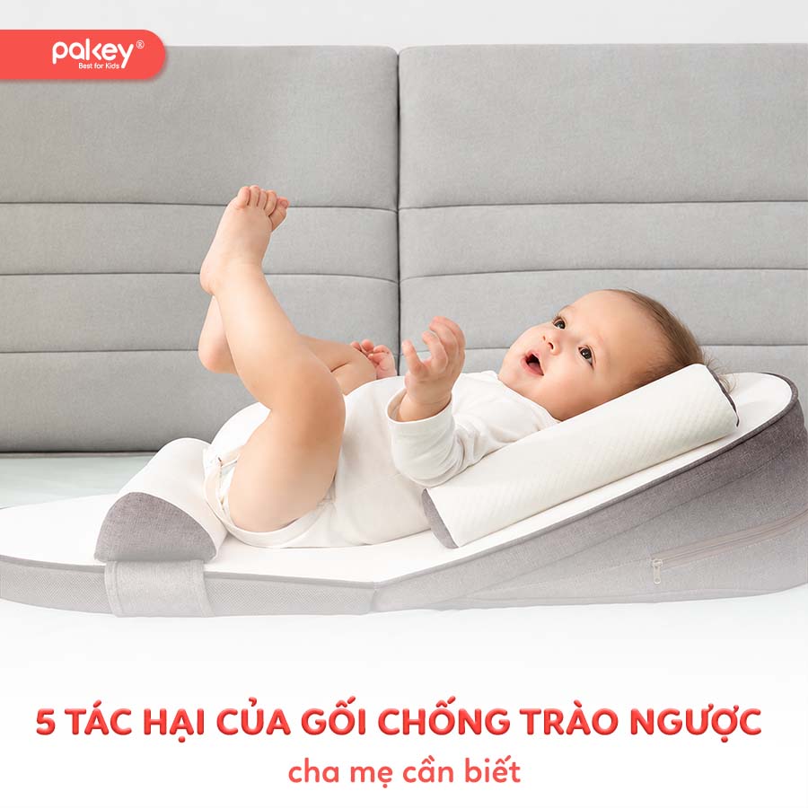 5 tác hại của gối chống trào ngược cha mẹ cần biết