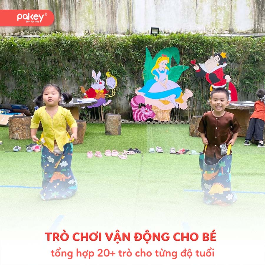Tổng hợp 20+ trò chơi vận động cho bé theo từng độ tuổi