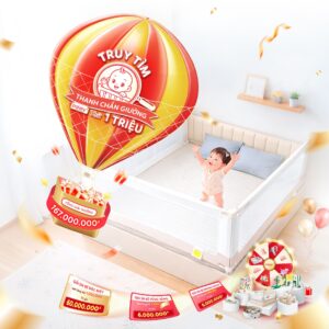 Truy tìm em bé thanh chắn giường thứ 1 triệu