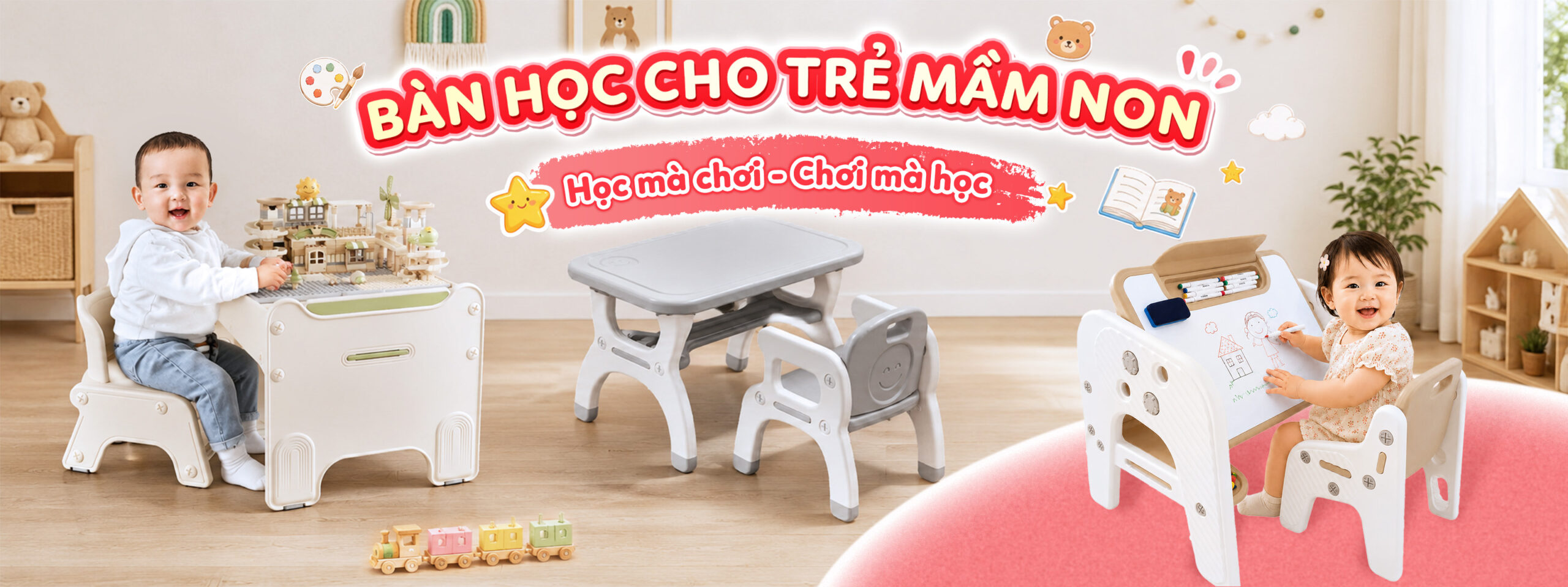 BÀN HỌC CHO BÉ