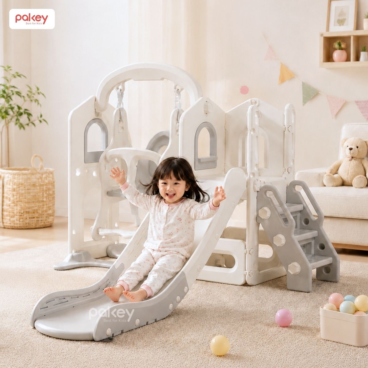 cau-truot-pakey-lovely-bear-SS02 (3) Cầu trượt xích đu Pakey Lovely Bear SS02
