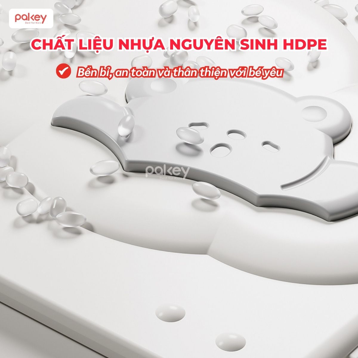 Cầu trượt xích đu Pakey Lovely Bear SS02 20 Cầu trượt xích đu Pakey Lovely Bear SS02
