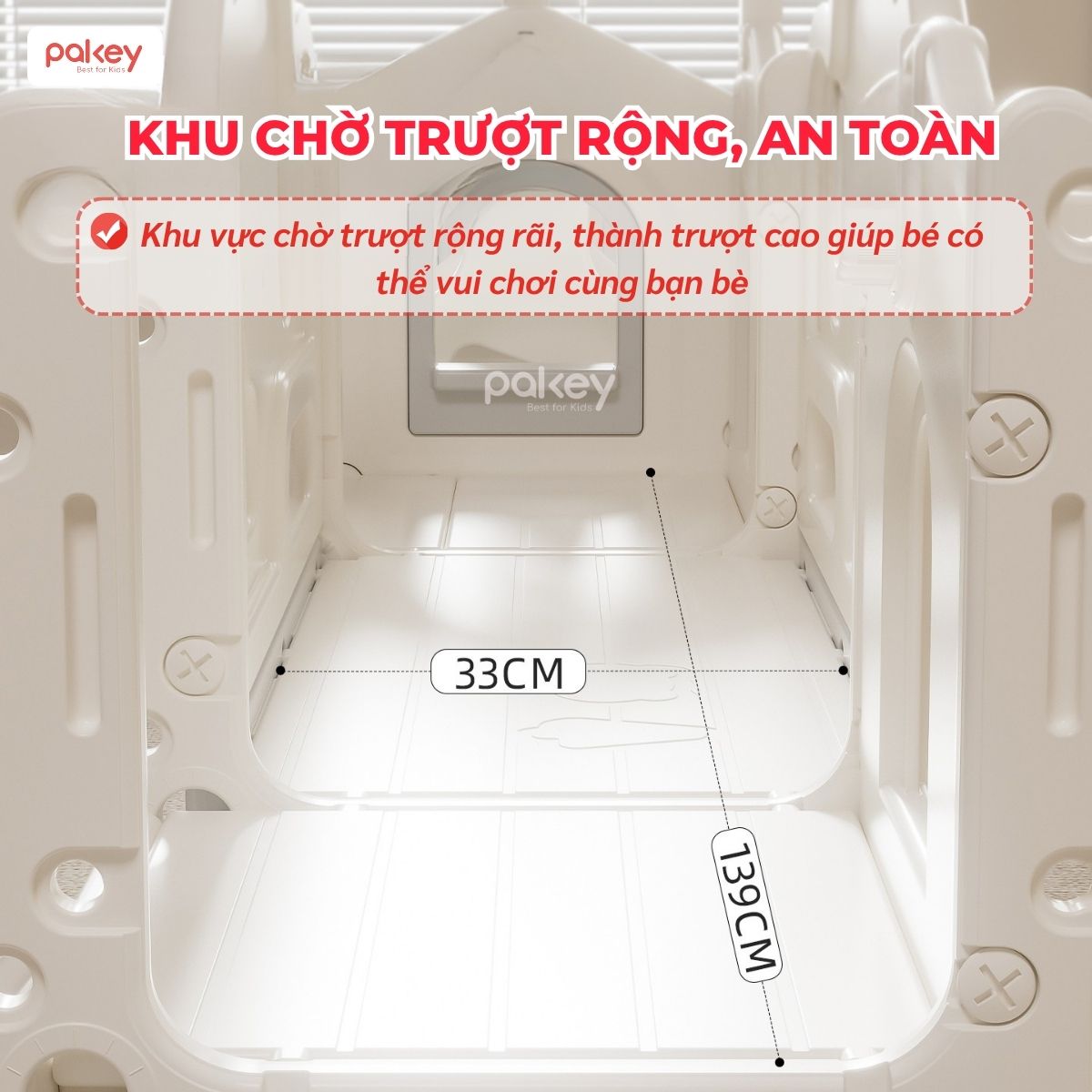 Cầu trượt xích đu liên hoàn Pakey Lovely Bear LH04 25 Cầu trượt xích đu liên hoàn Pakey Lovely Bear LH04