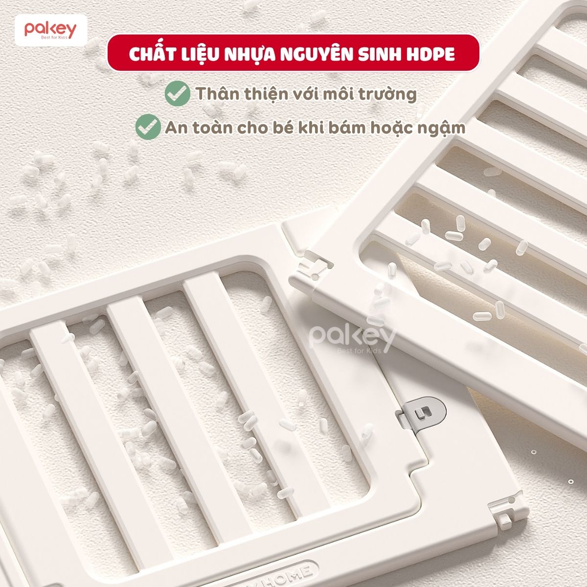 Combo quây cũi Pakey Babyhome NC02 (có lều) + cầu trượt + ngựa bập bênh 27 Combo quây cũi Pakey Babyhome NC02 (có lều) + cầu trượt + ngựa bập bênh