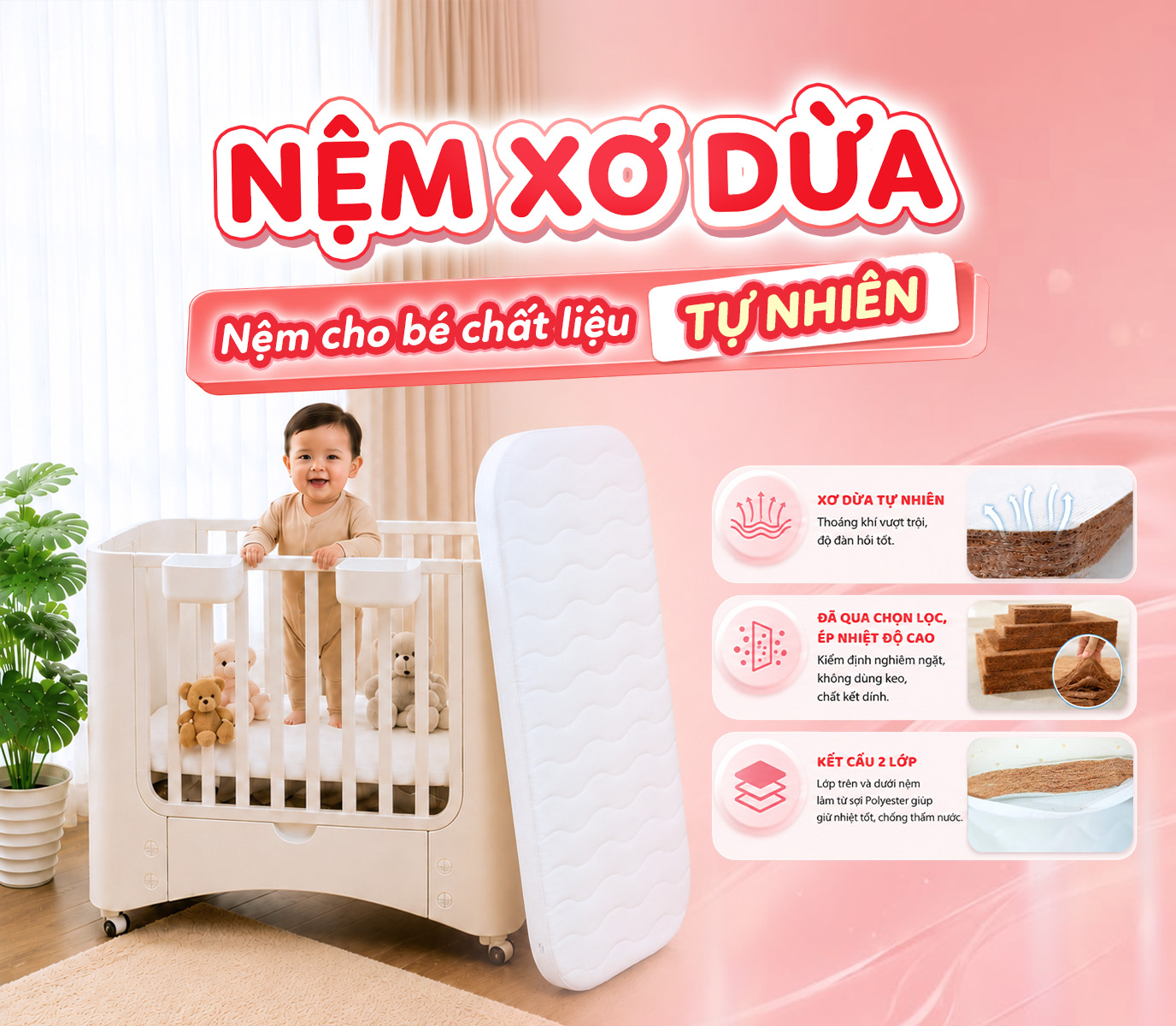 NỆM XƠ DỪA