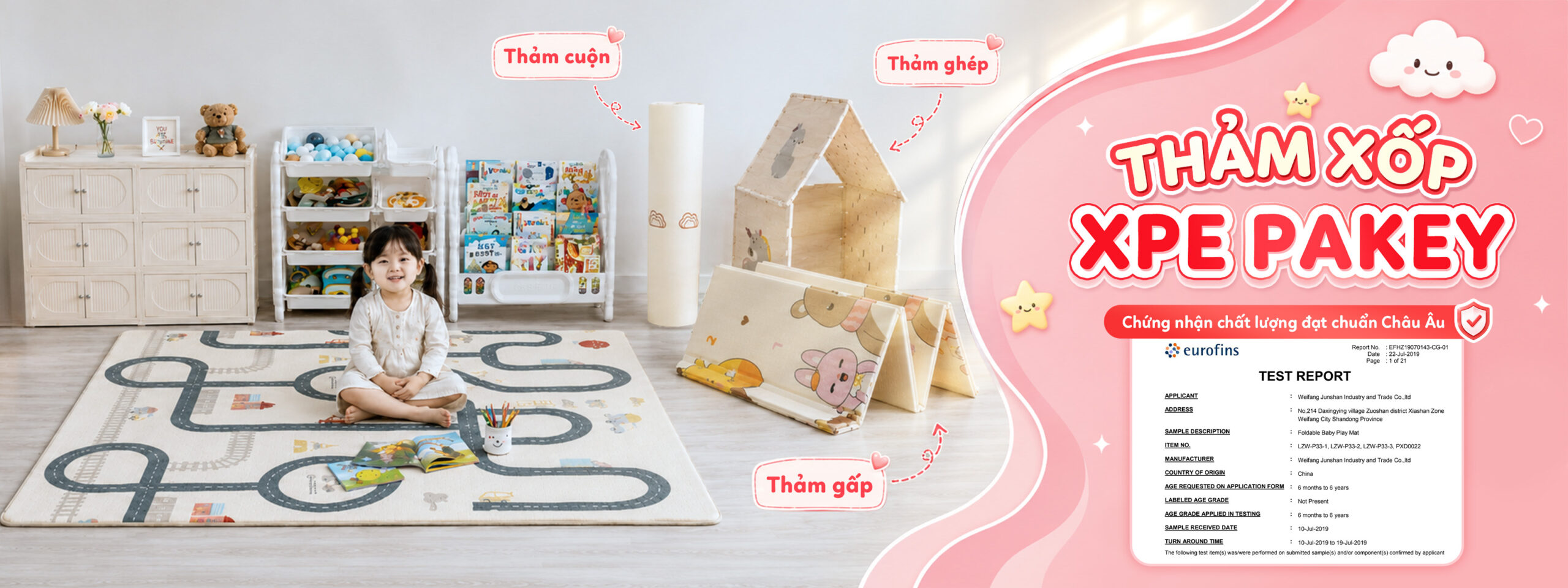 THẢM XỐP CHO BÉ