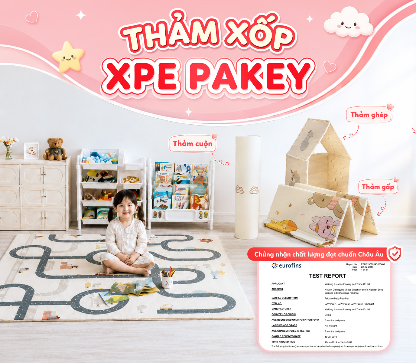 THẢM XỐP CHO BÉ