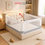 Thanh cố định đầu giường (thanh chắn giường Pakey G600)