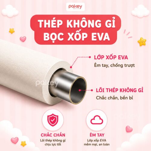 Thanh cố định đầu giường (thanh chắn giường Pakey G600) 12 Thanh cố định đầu giường (thanh chắn giường Pakey G600)