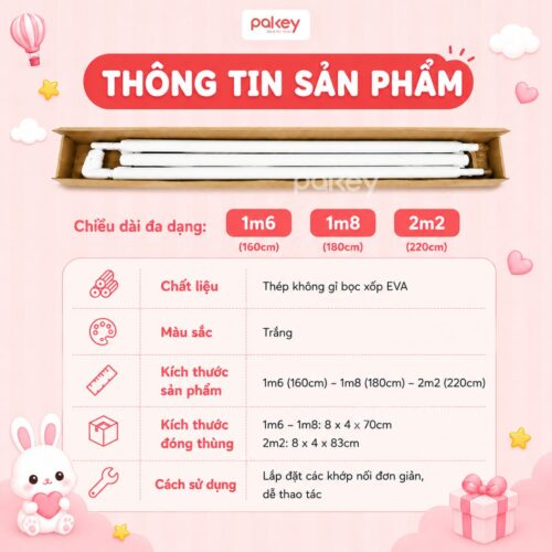 Thanh cố định đầu giường SB2/SV1