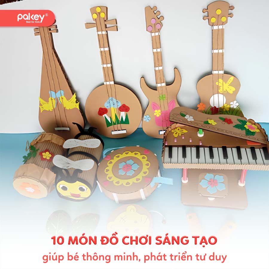 Top 10 món đồ chơi sáng tạo giúp bé thông minh, phát triển tư duy