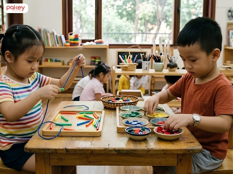 Hướng dẫn làm đồ chơi Montessori siêu đơn giản tại nhà 12 Hướng dẫn làm đồ chơi Montessori siêu đơn giản tại nhà