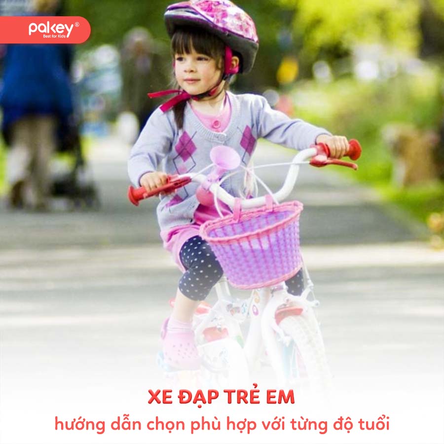 Hướng dẫn chọn xe đạp trẻ em chuẩn phù hợp với từng độ tuổi