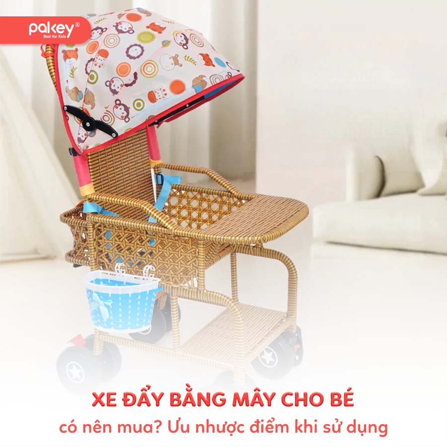 Có nên mua xe đẩy bằng mây cho bé? Ưu nhược điểm khi sử dụng 10 Có nên mua xe đẩy bằng mây cho bé? Ưu nhược điểm khi sử dụng