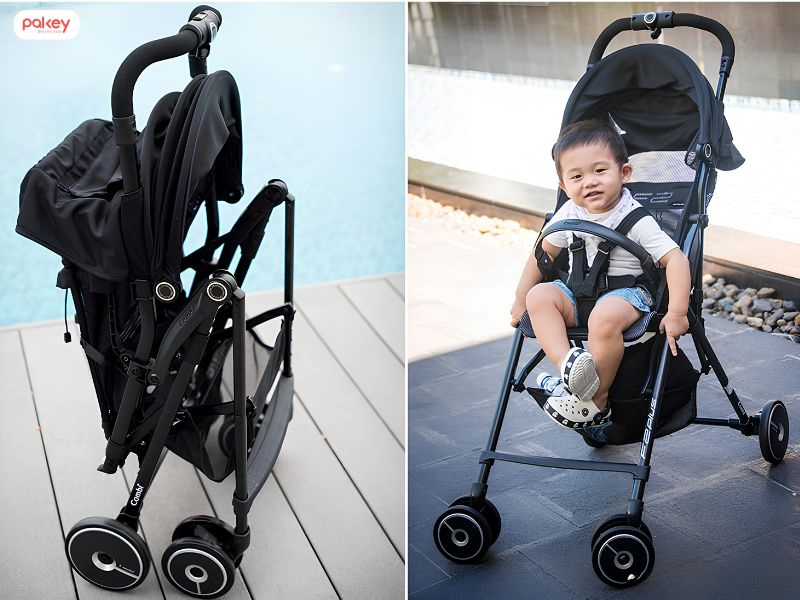 [Giải đáp] Xe đẩy cho bé có được mang lên máy bay không?