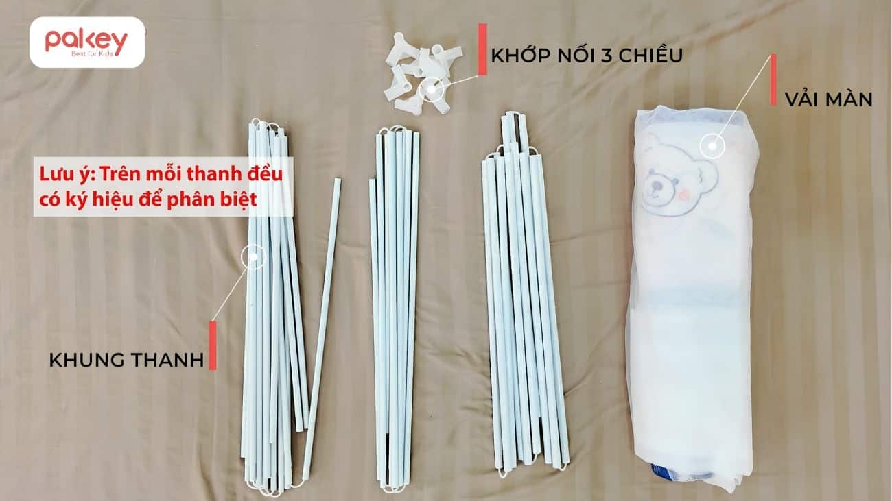 [Chi tiết] Cách lắp màn chống ngã Pakey và lưu ý khi sử dụng