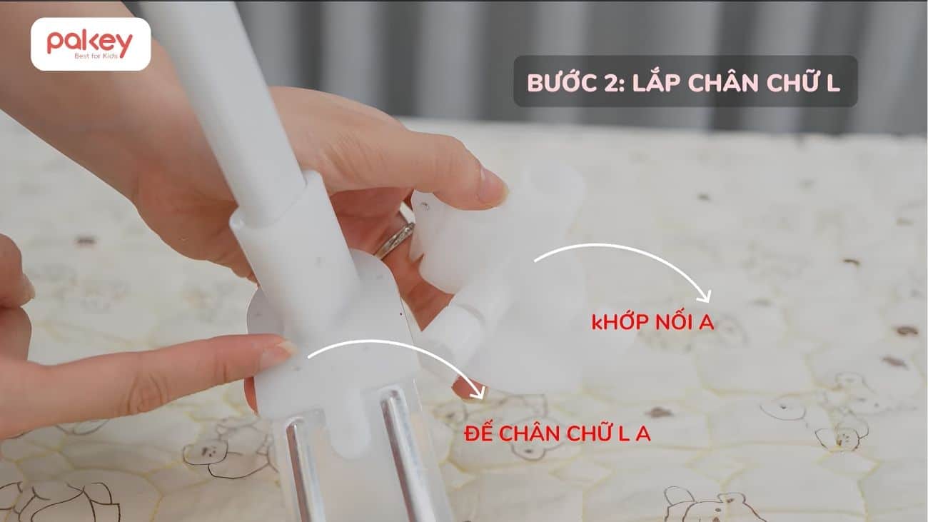 [Chi tiết] Cách lắp màn chống ngã Pakey và lưu ý khi sử dụng