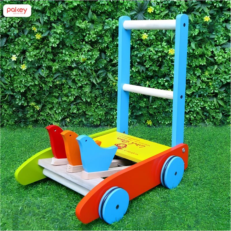 [Giải đáp] Xe tập đi bằng gỗ cho bé có tốt không?