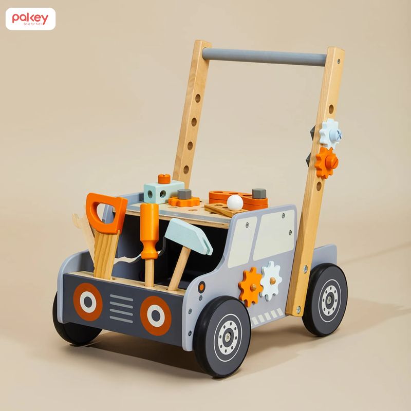 [Giải đáp] Xe tập đi bằng gỗ cho bé có tốt không?