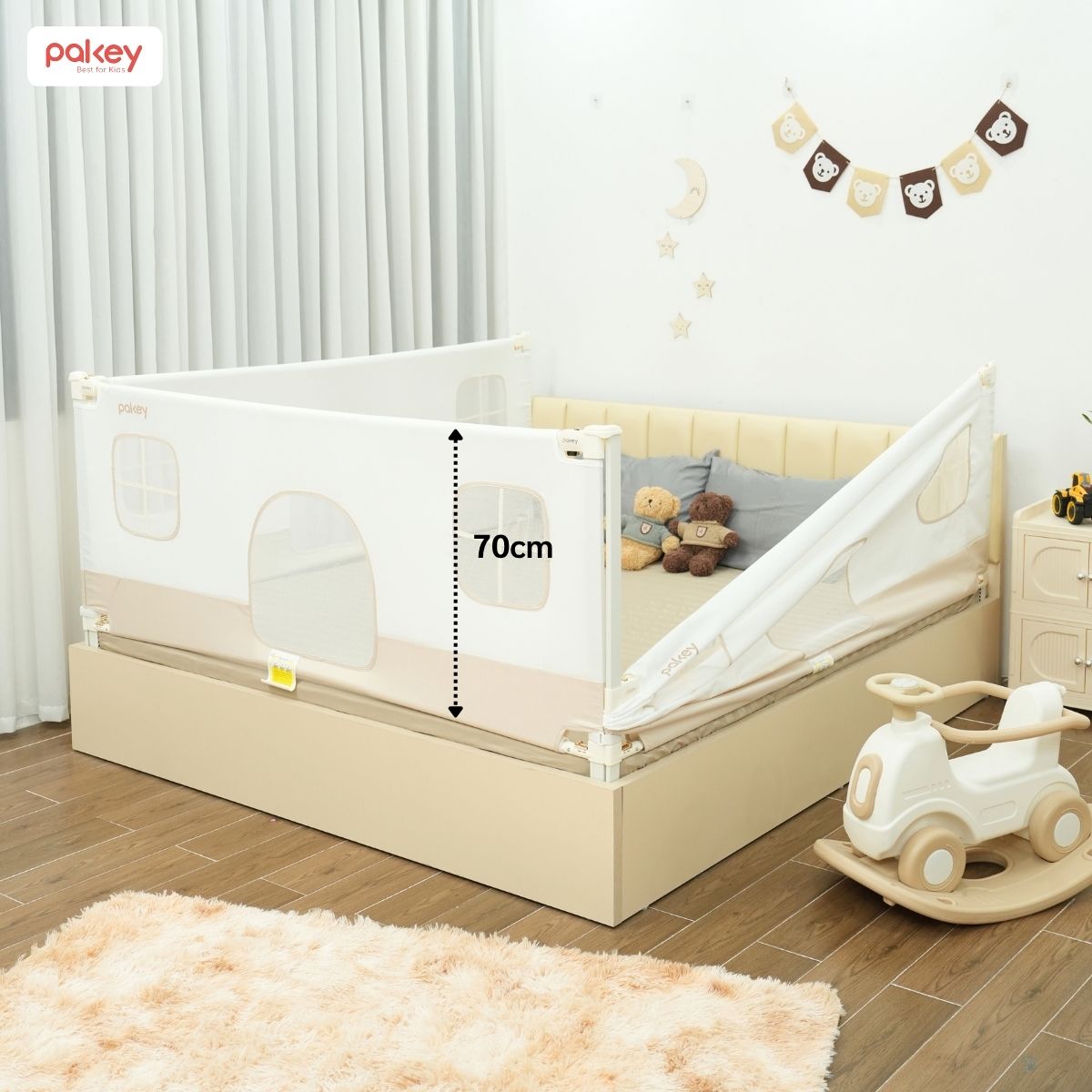 G600-C be Thanh chắn giường 2m