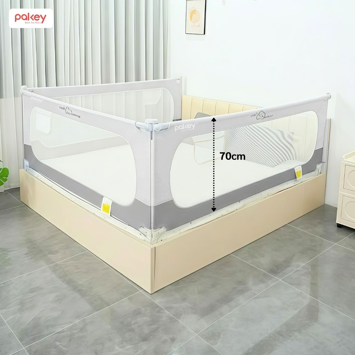 SB2 ghi Thanh chắn giường 1m4