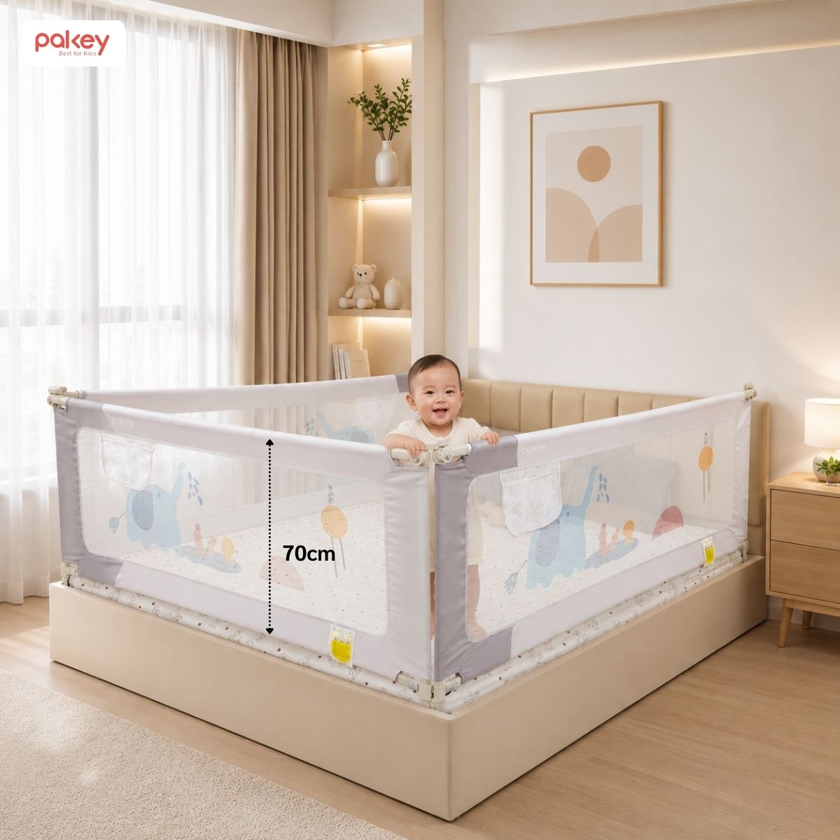 SV1 ghi Thanh chắn giường 1m5
