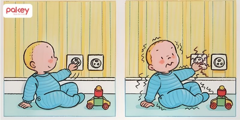 Bé bị điện giật do đâu? Dấu hiệu nguy hiểm và cách phòng tránh 9 Bé bị điện giật do đâu? Dấu hiệu nguy hiểm và cách phòng tránh