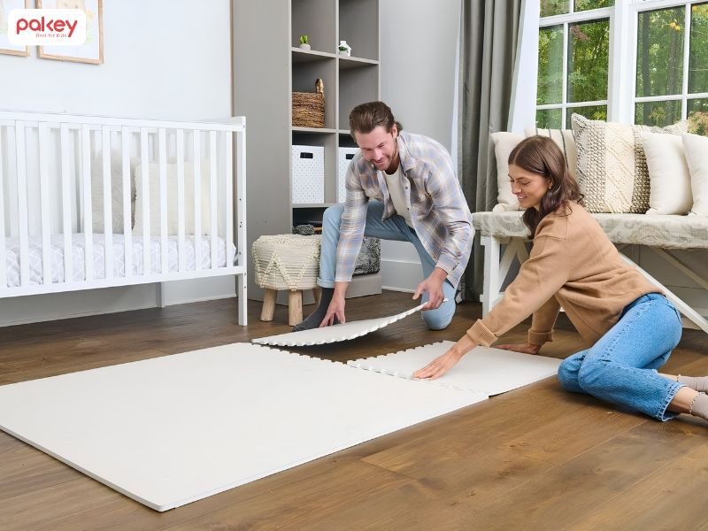 2 cách làm thảm chống trượt cho bé cực dễ từ đồ tái chế