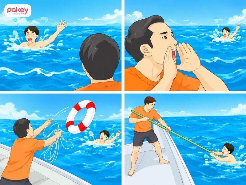 4 bước sơ cứu đuối nước đúng cách ở trẻ em