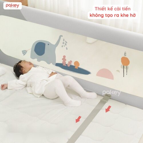 Combo thanh chắn giường 1m8x2m Pakey - SV1 xanh dương 21 Combo thanh chắn giường 1m8x2m Pakey