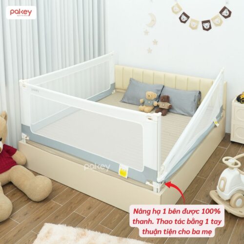 Thanh chắn giường Pakey G600-B