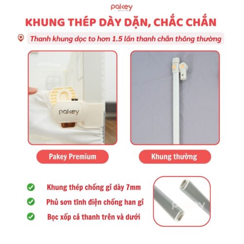 Thanh chắn giường Pakey G600-B